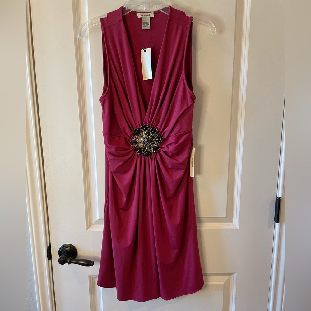 Magenta Vertigo dress